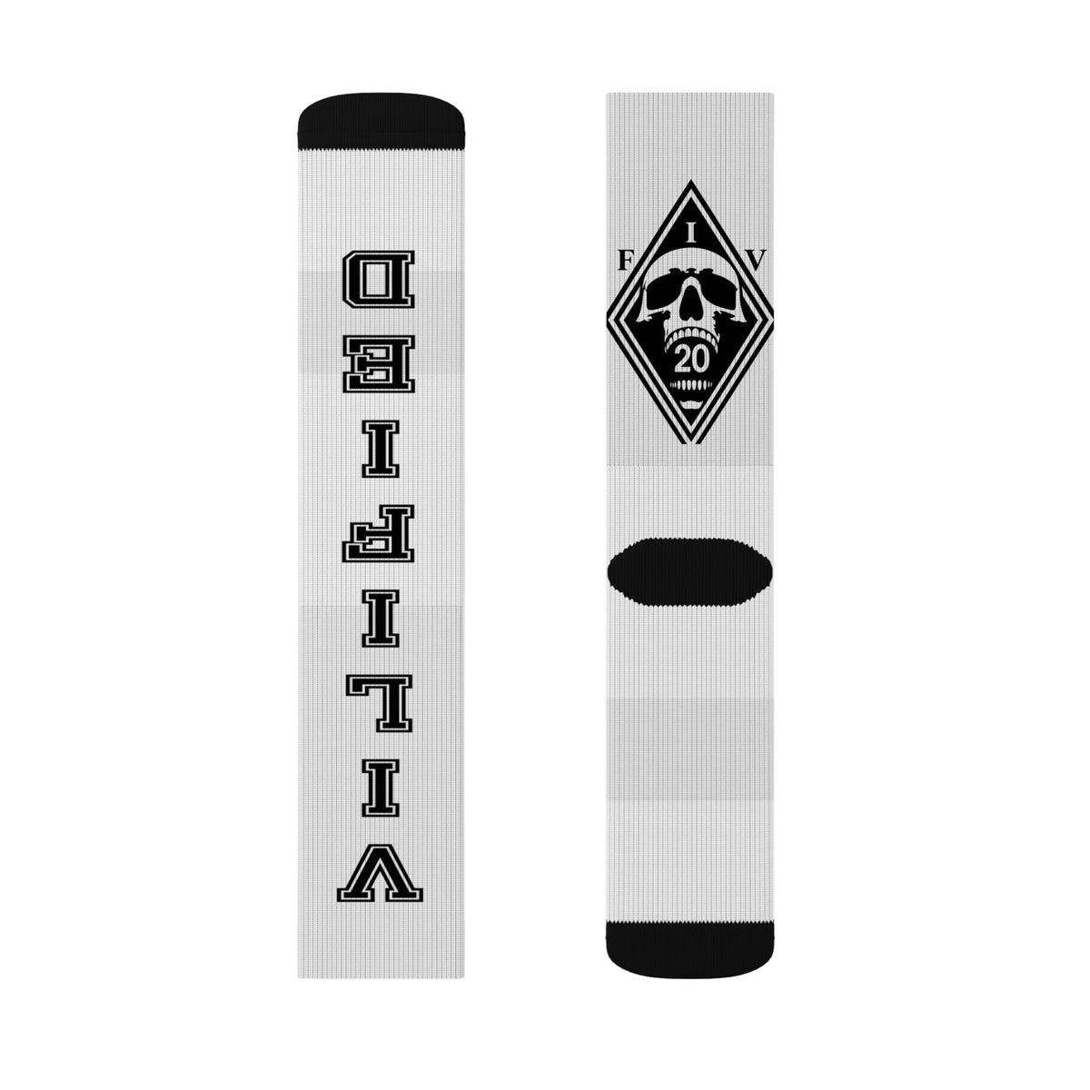 VILIFIED APPAREL crew socks