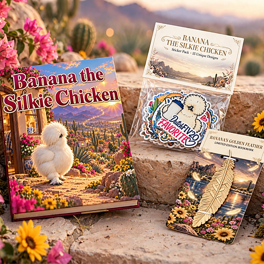 Banana the Silkie Chicken • Bundle